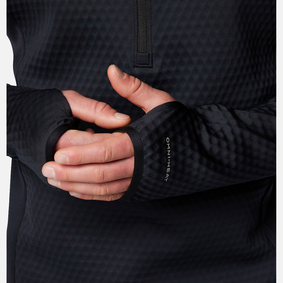 Crystal Leaf Omni-Heat Helix Half Zip