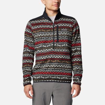 Sweater Weather Printed Half Zip II