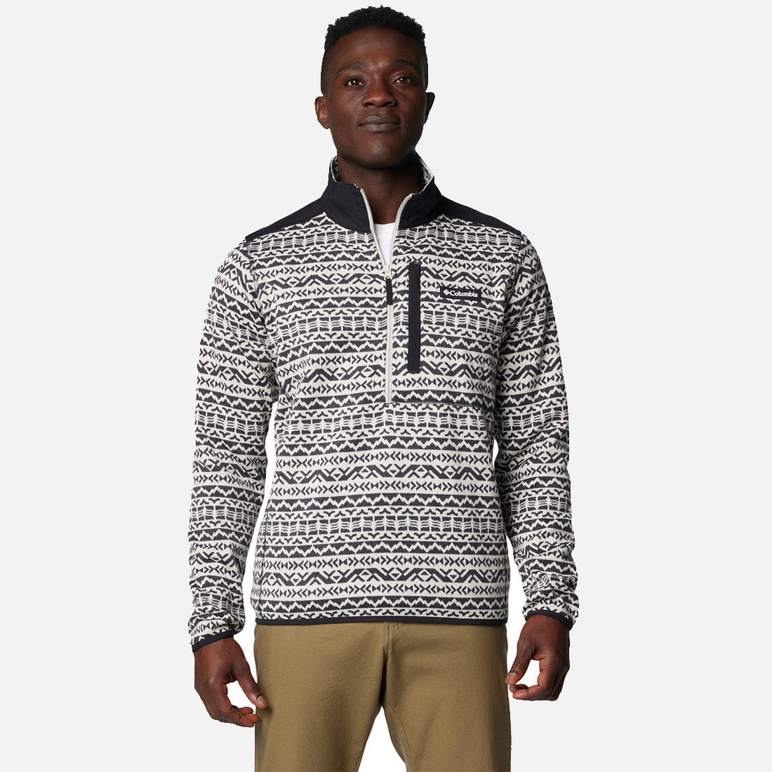 Sweater Weather Printed Half Zip II