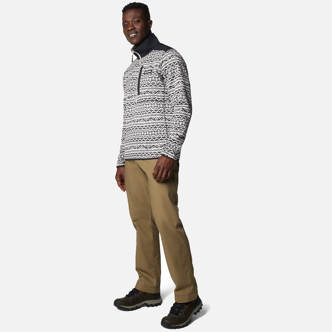 Sweater Weather Printed Half Zip II