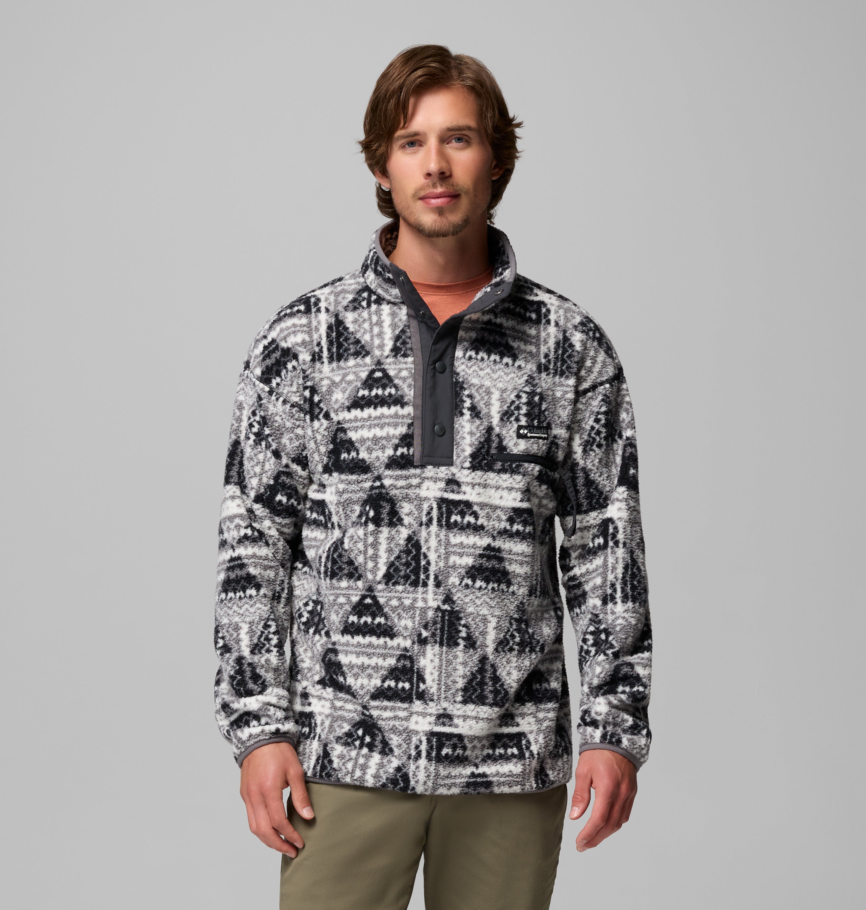 Helvetia II Printed Half Snap M