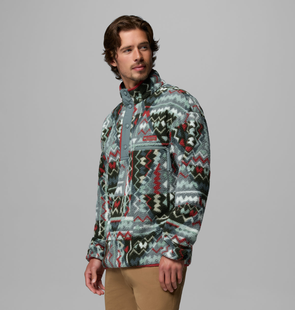 Helvetia II Printed Half Snap M