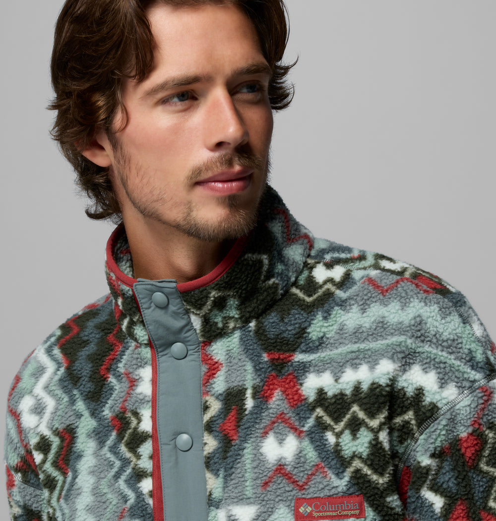 Helvetia II Printed Half Snap M