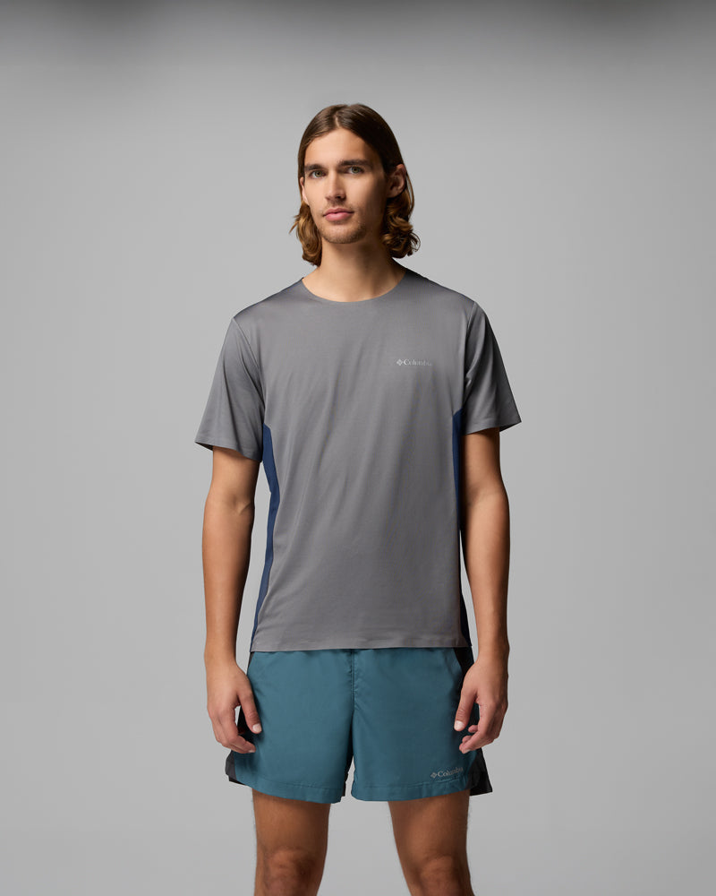 Three Pitch Short Sleeve Crew