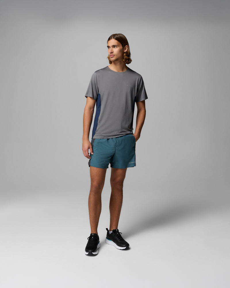 Three Pitch Short Sleeve Crew