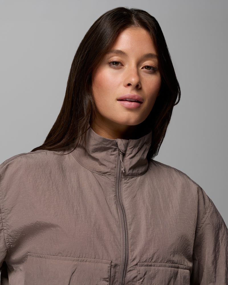 Paracutie Cropped Cargo Windbreaker