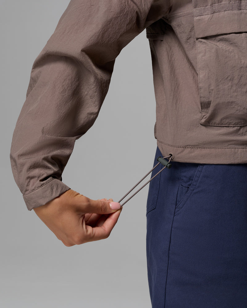 Paracutie Cropped Cargo Windbreaker
