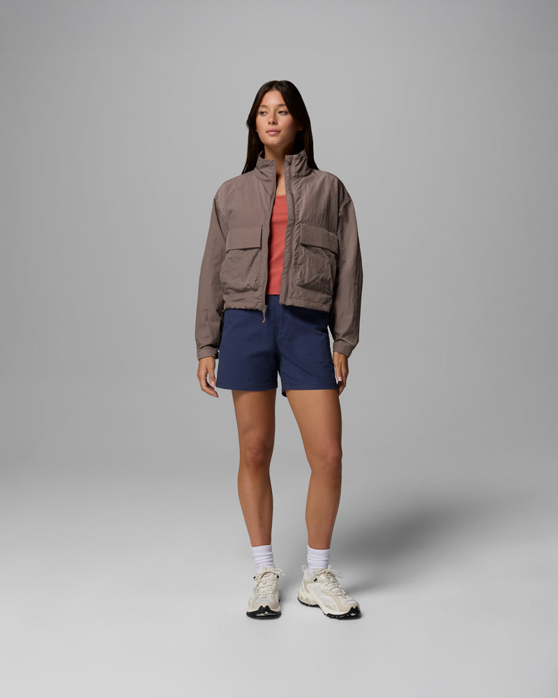 Paracutie Cropped Cargo Windbreaker