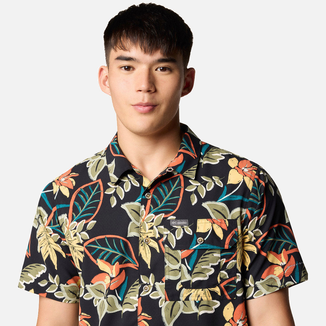 Tech Trail Utility Printed Woven S/S