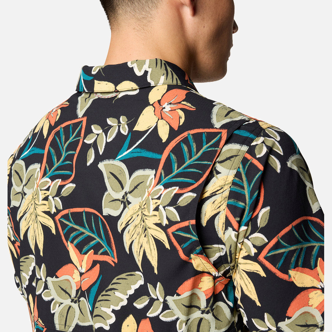 Tech Trail Utility Printed Woven S/S