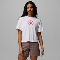 Graphic Relaxed Crop Short Sleeve Shirt