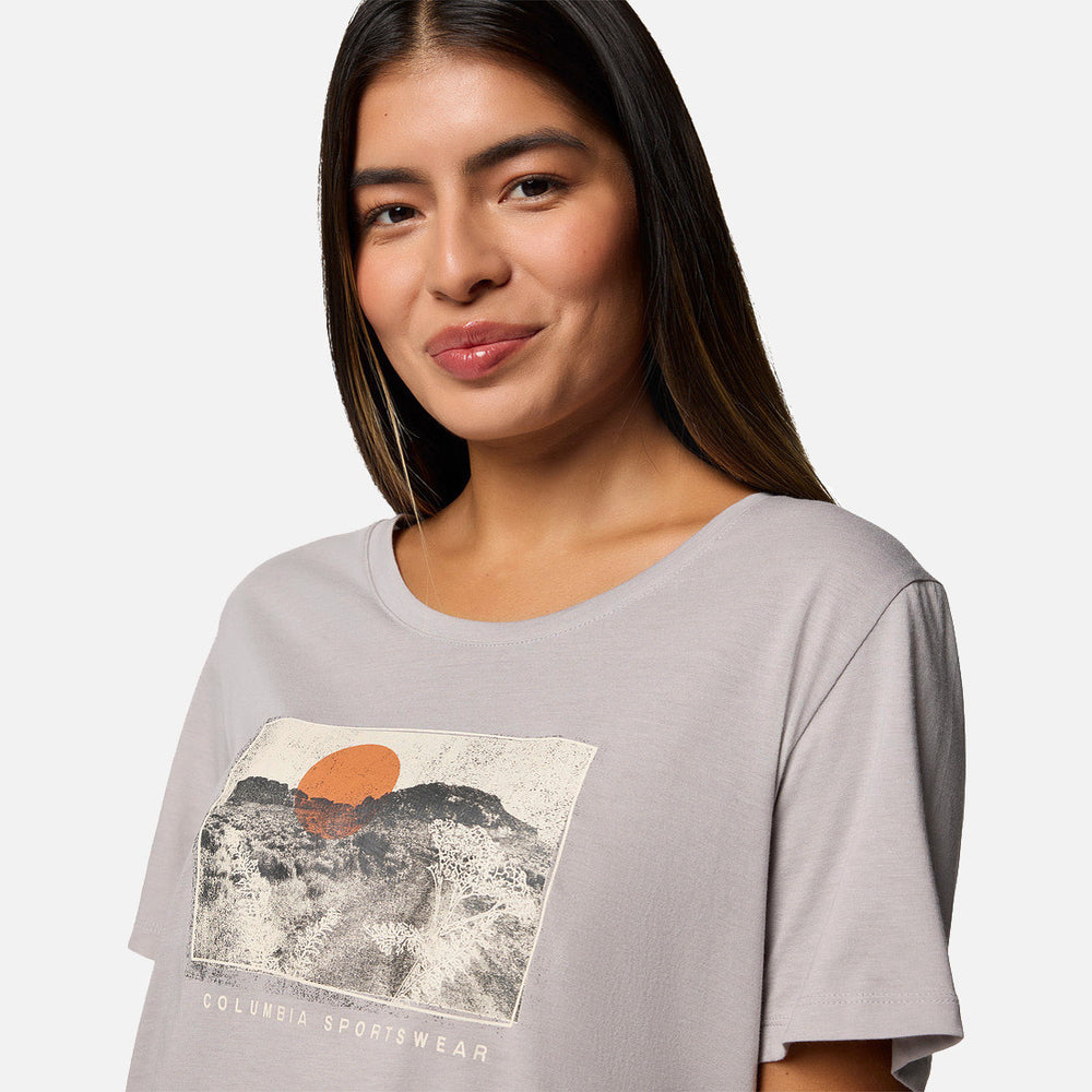 Ruby Springs Graphic Scoop Neck S/S