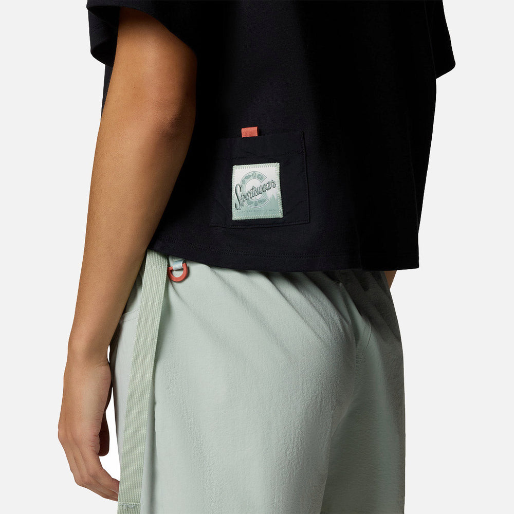 Cove Beach Cropped Pocket Tee