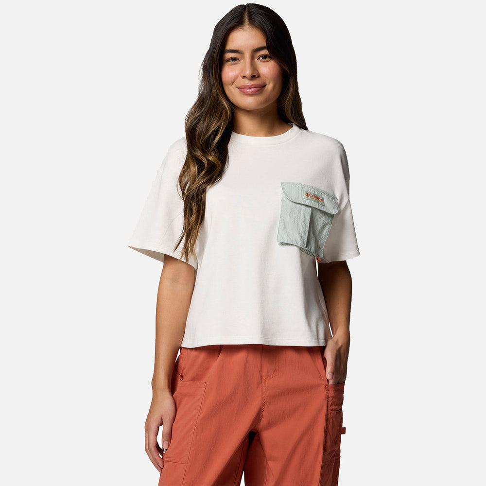 Cove Beach Cropped Pocket Tee