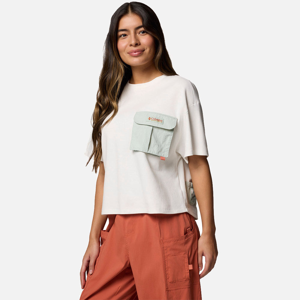 Cove Beach Cropped Pocket Tee