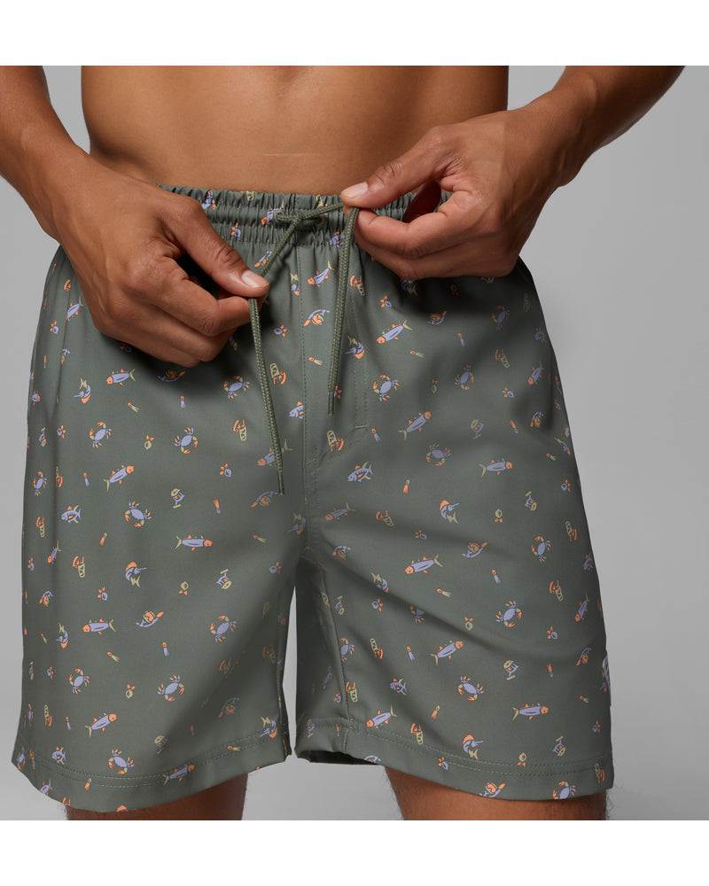PFG Rambler Printed Water Short