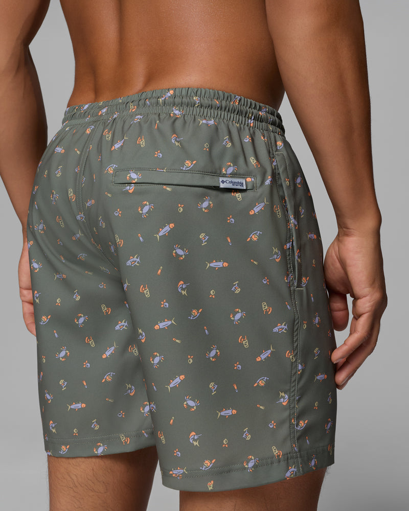 PFG Rambler Printed Water Short