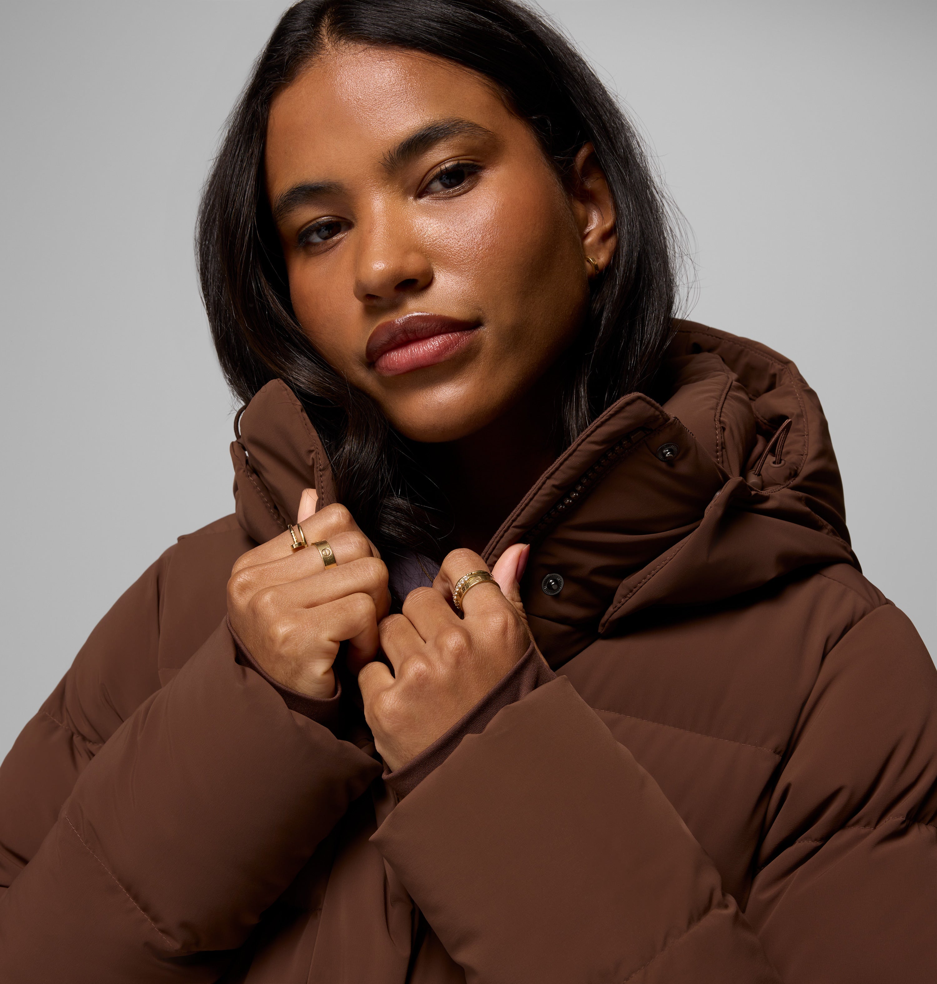 Amaze Puff Hooded Jacket