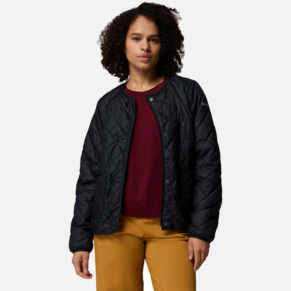 Copper Crest Collarless Jacket