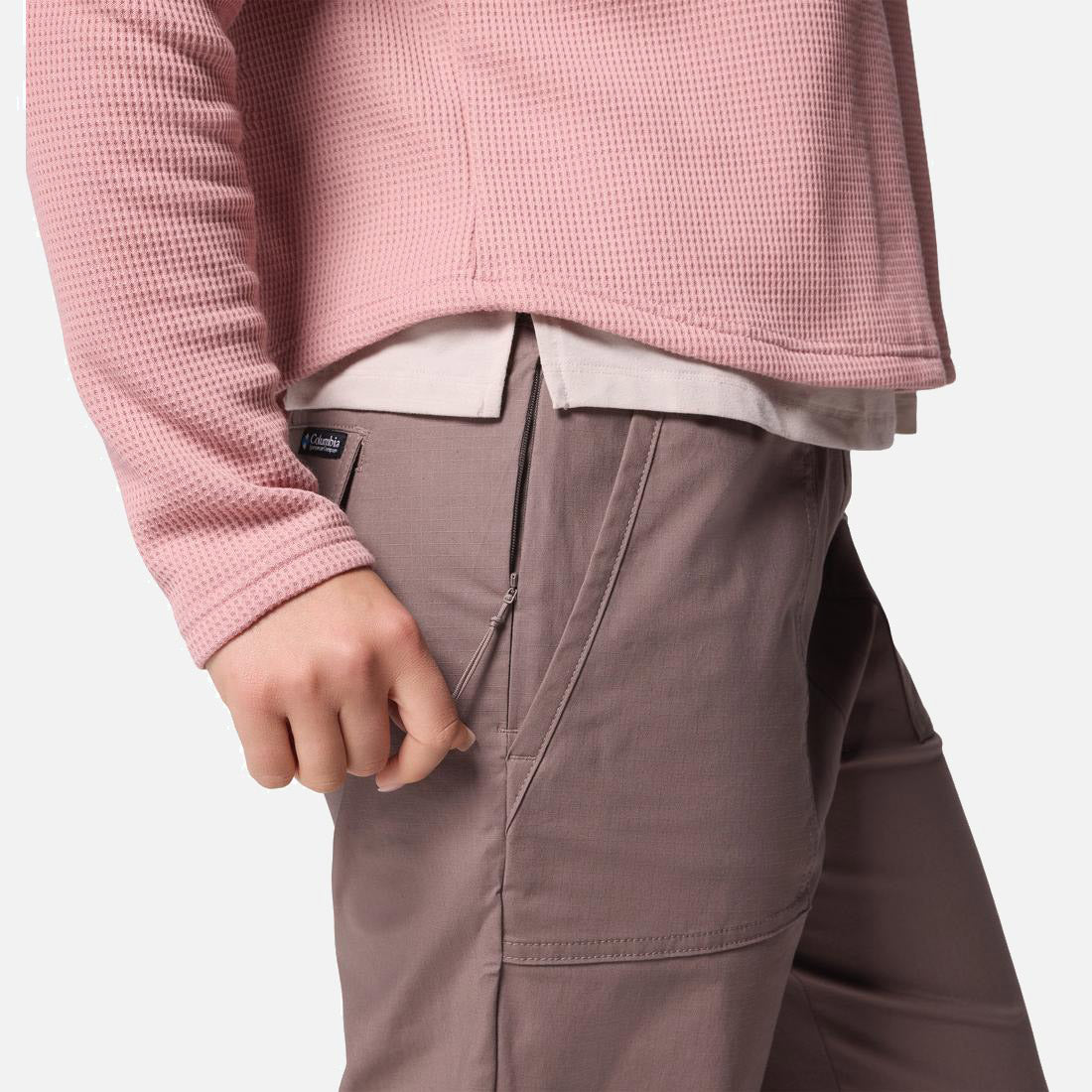 ALLIGN PANTS - מנומר חום