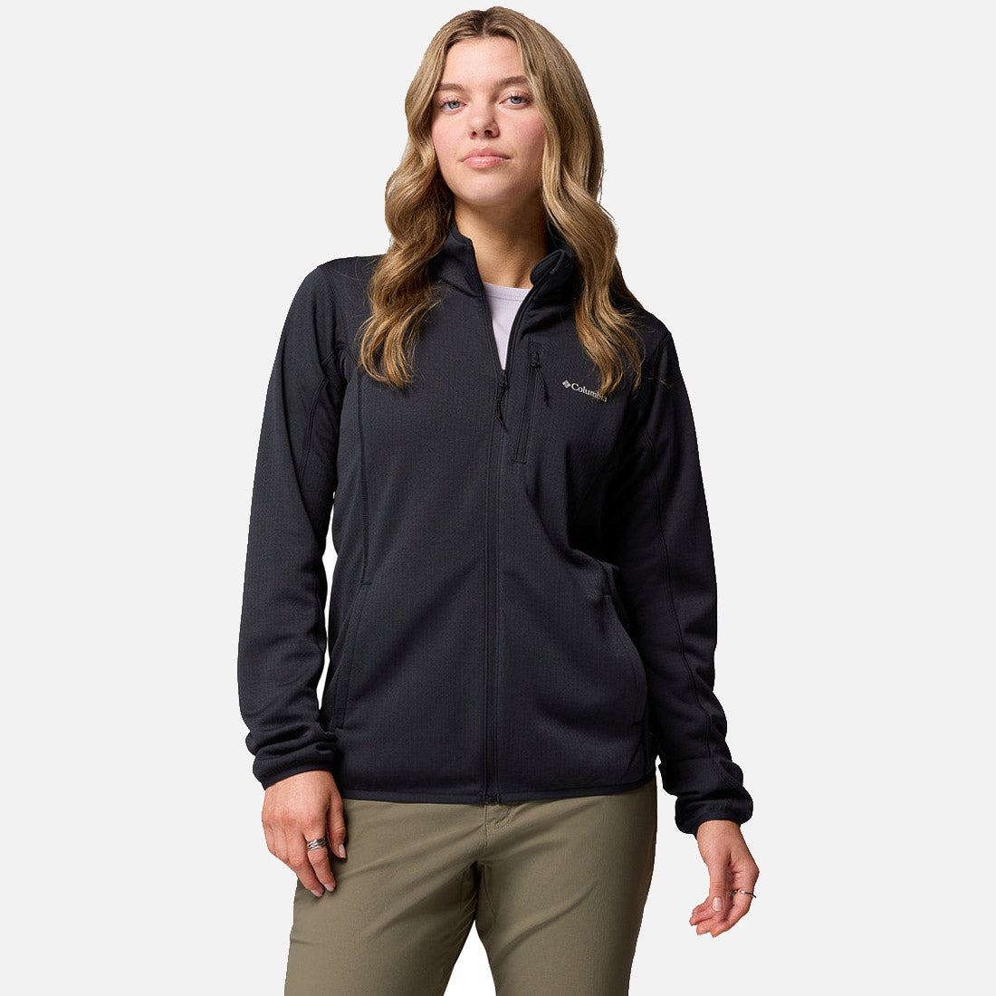 Essential Hike Grid Full Zip W
