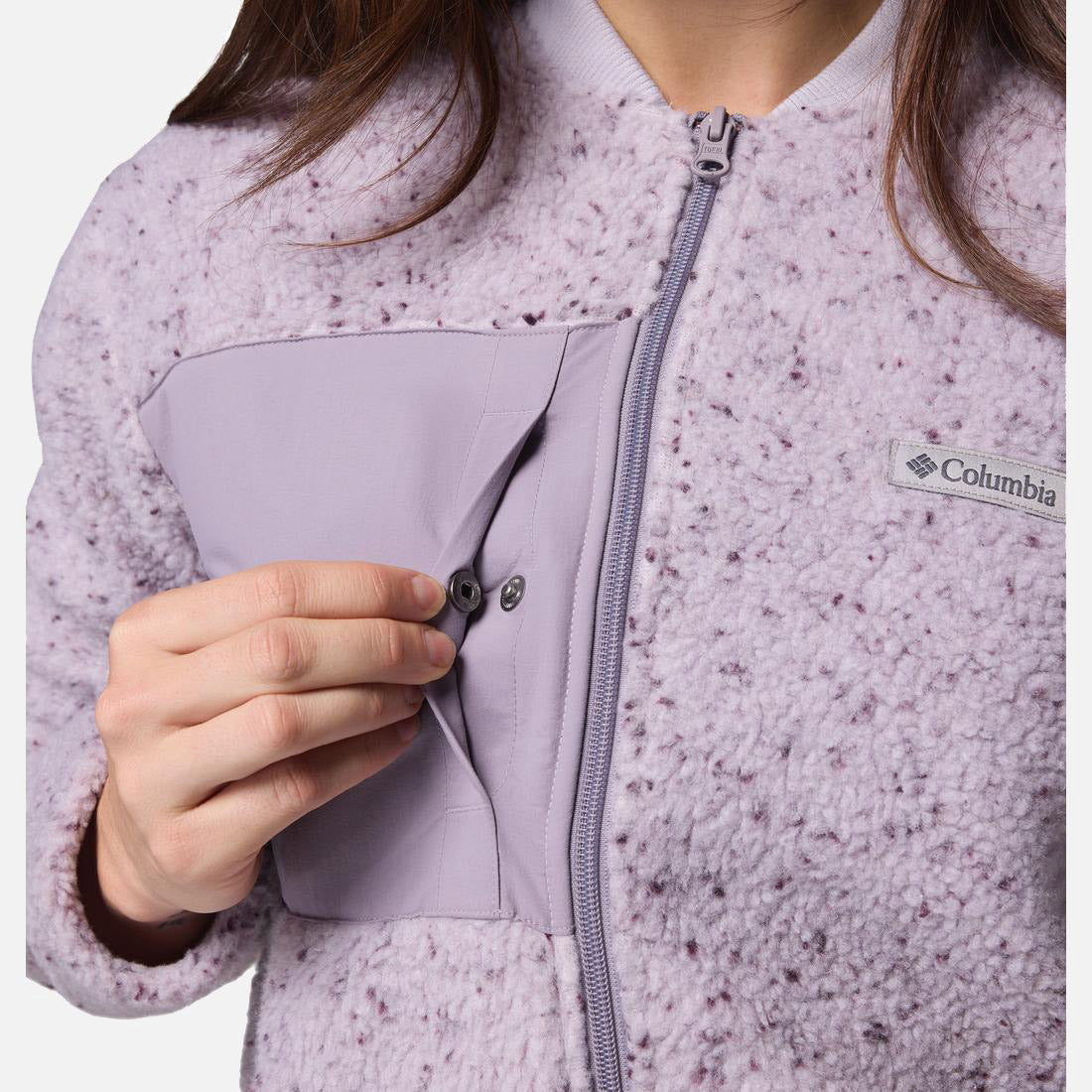 Stellar Path Fleece Bomber Full Zip