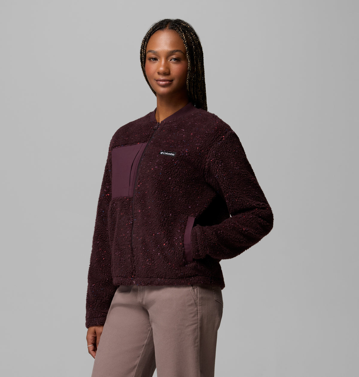 Stellar Path Fleece Bomber Full Zip