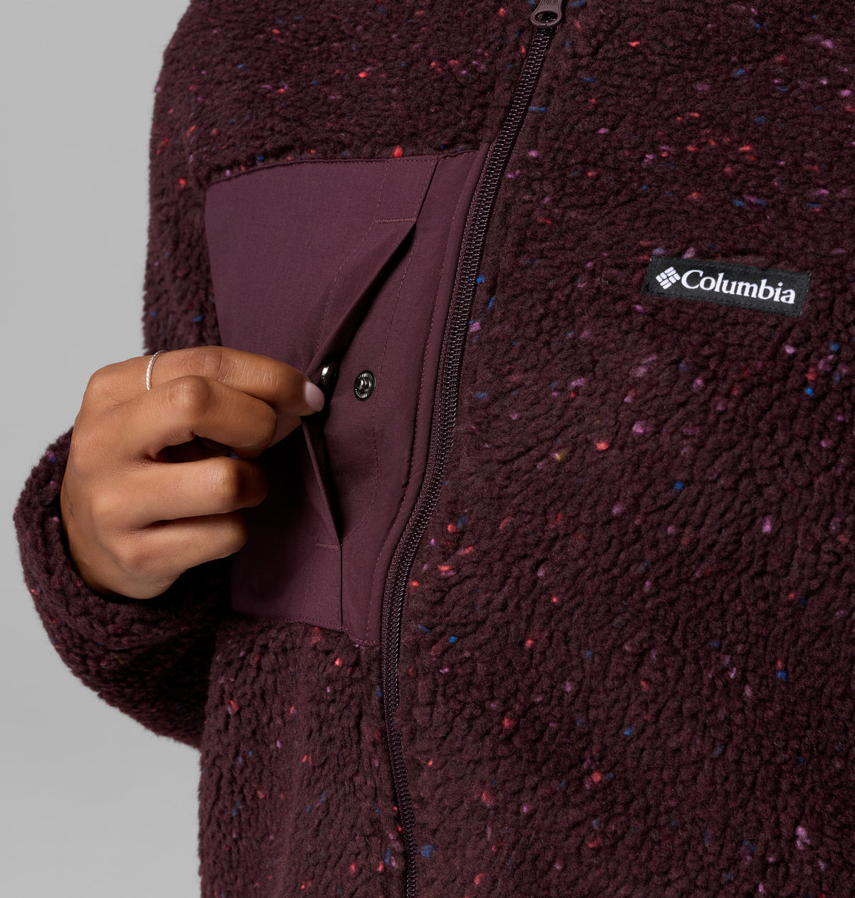 Stellar Path Fleece Bomber Full Zip