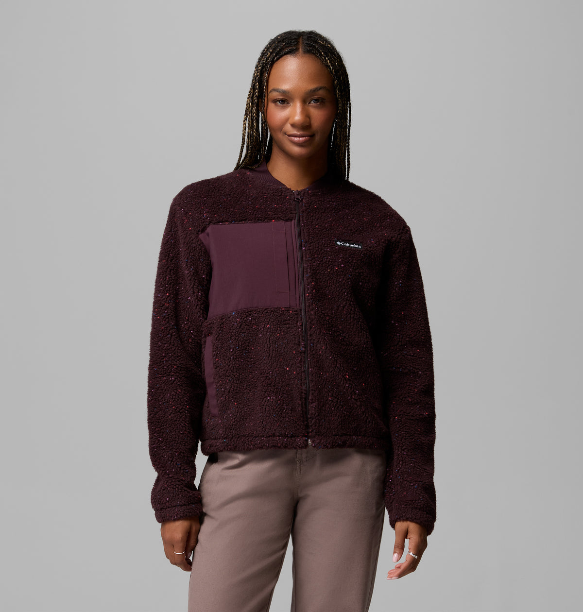Stellar Path Fleece Bomber Full Zip