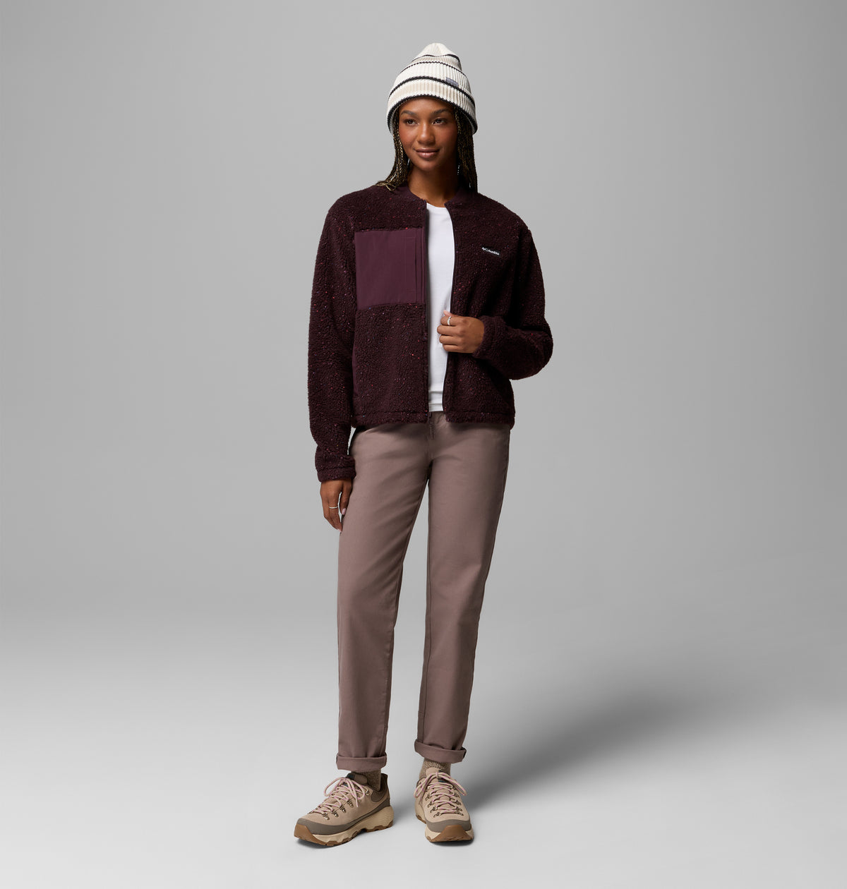 Stellar Path Fleece Bomber Full Zip