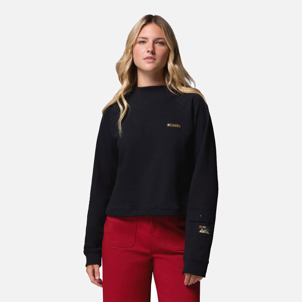 High Cascades Crop French Terry Long Sleeve Shirt