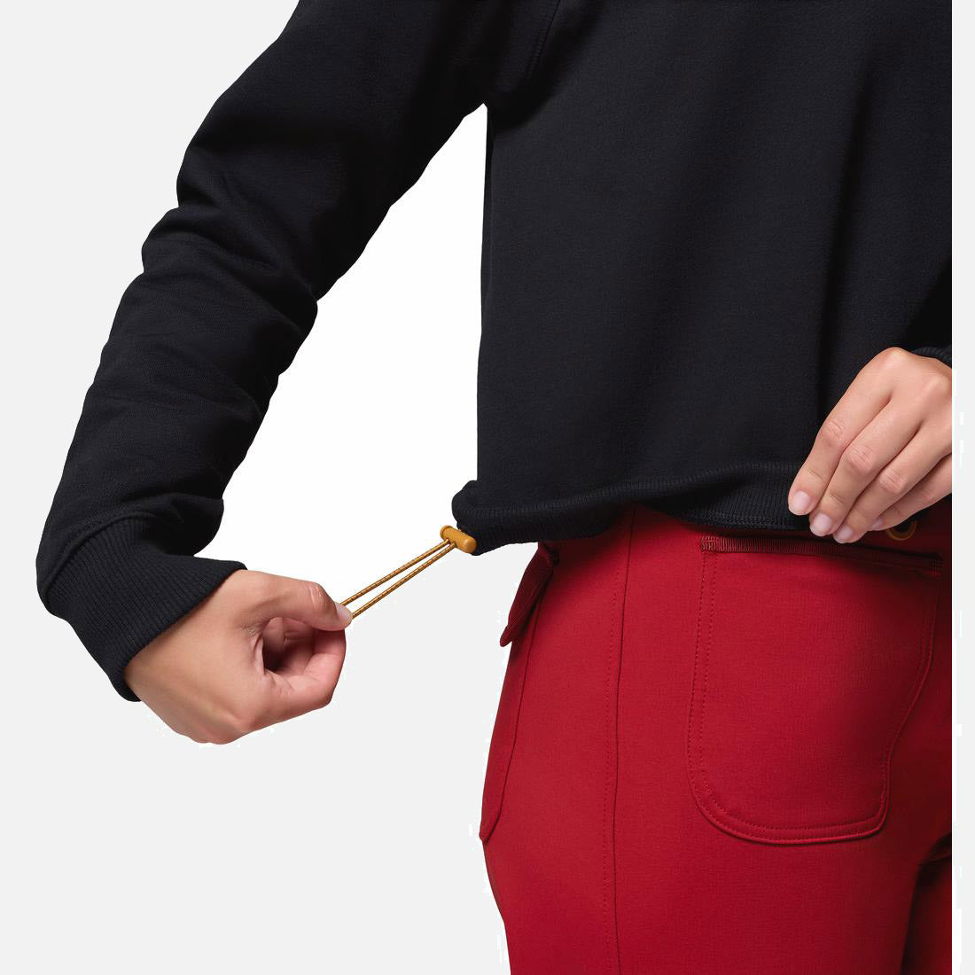 High Cascades Crop French Terry Long Sleeve Shirt