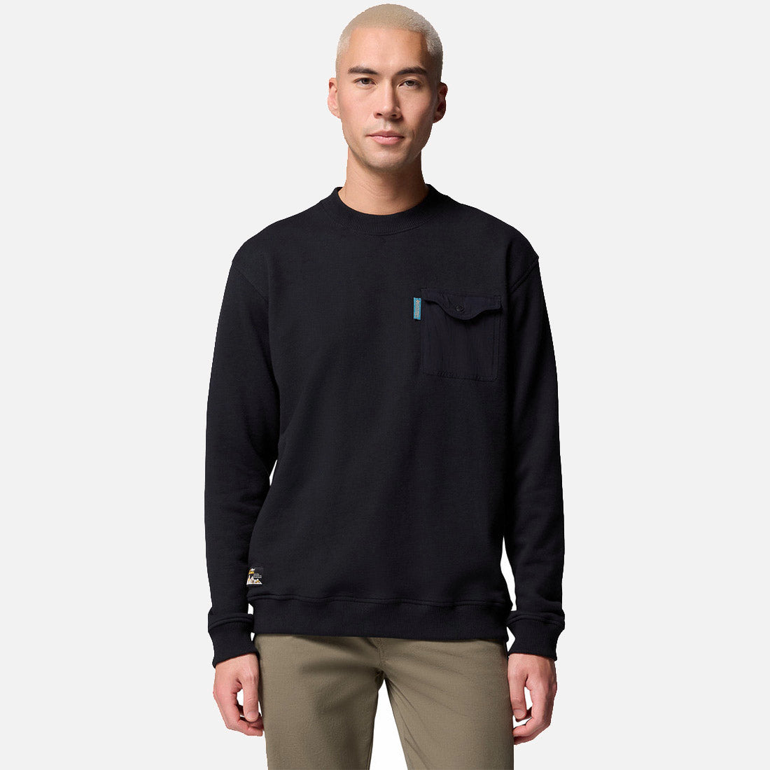 High Cascades Crop French Terry Long Sleeve Shirt