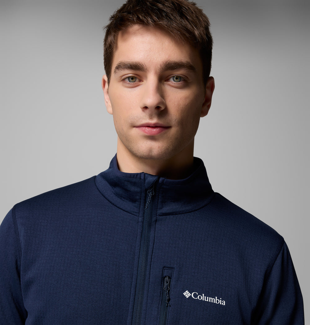 Essential Hike Grid Full Zip M