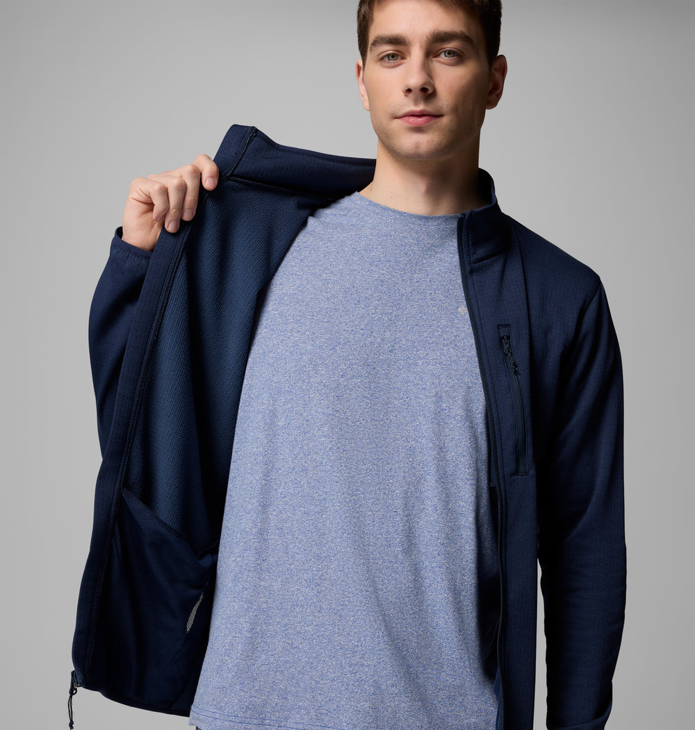 Essential Hike Grid Full Zip M