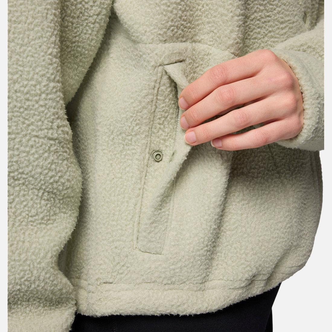 Jasper Ridge Pebbled Fleece Full Snap