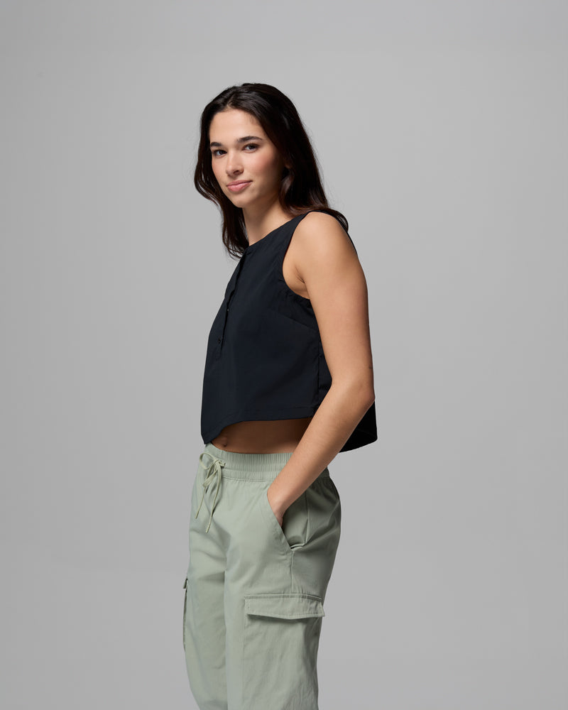 Chill Creek Woven Tank