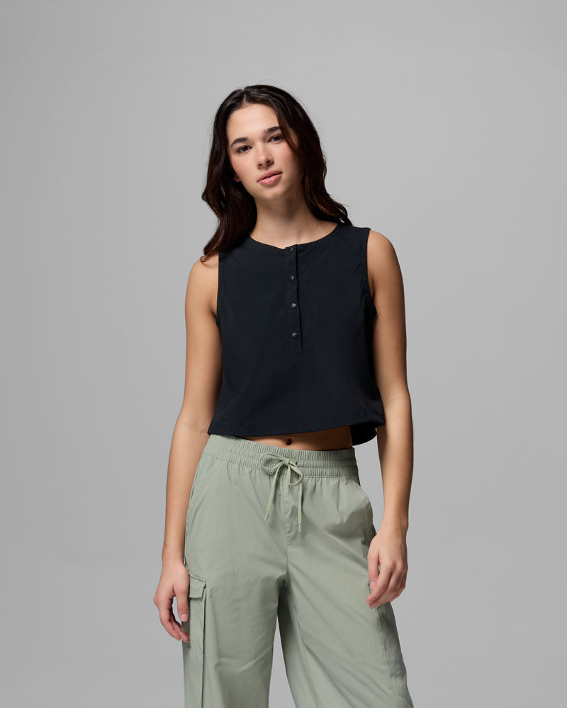 Chill Creek Woven Tank