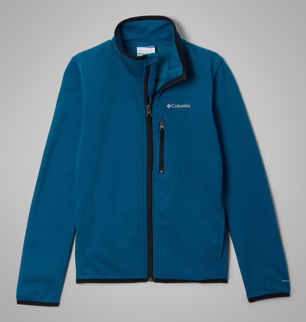 Essential Hike Grid Fleece Full Zip