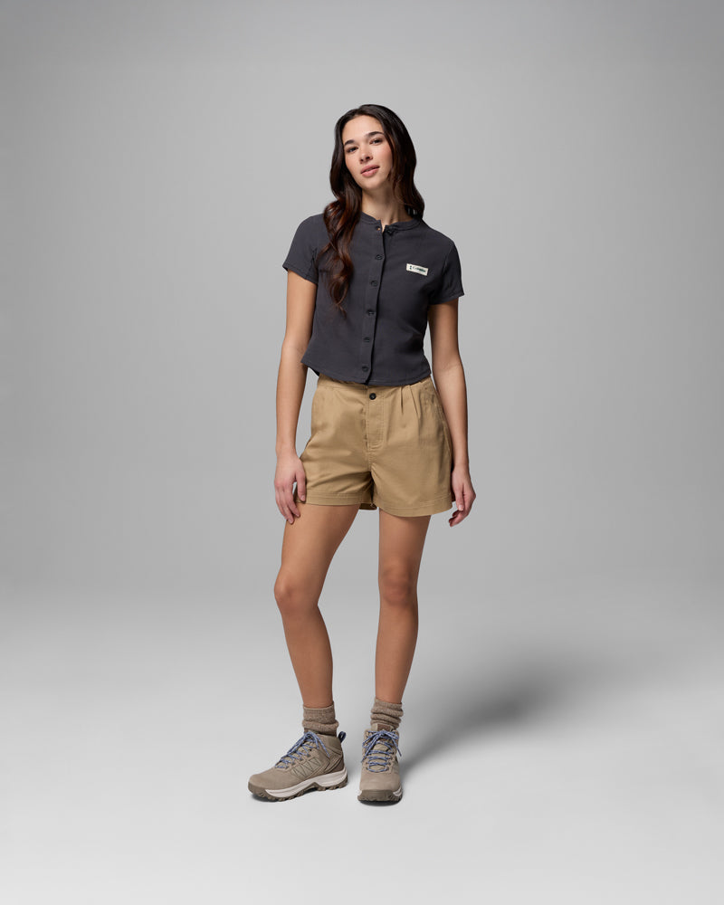 Acker Rock Knit Short Sleeve Shirt W