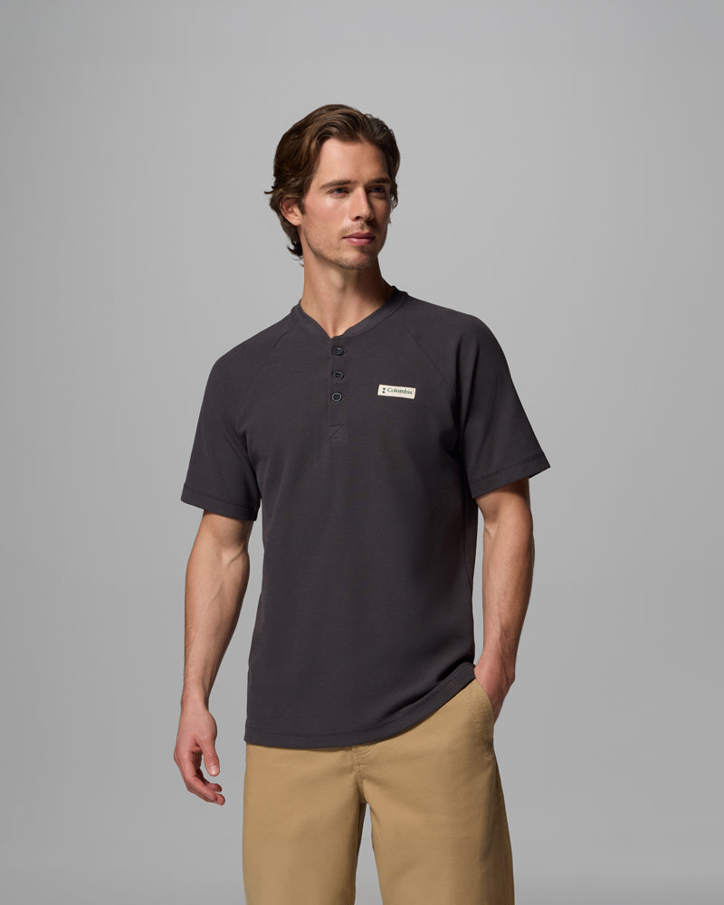 Acker Rock Knit Short Sleeve Shirt M