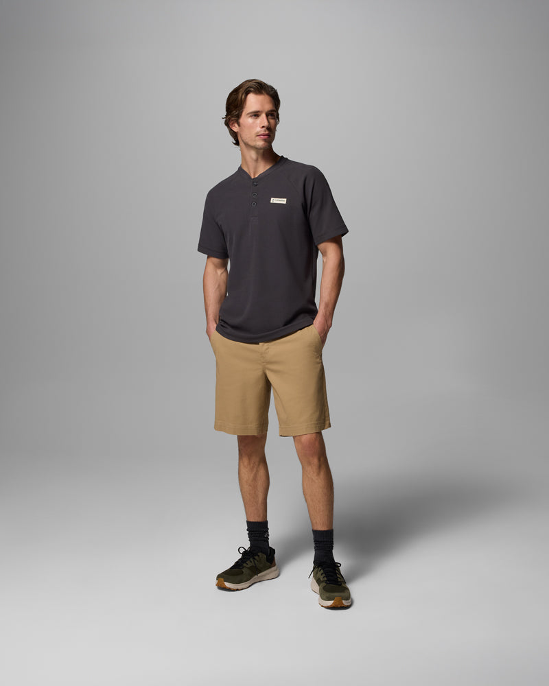 Acker Rock Knit Short Sleeve Shirt M