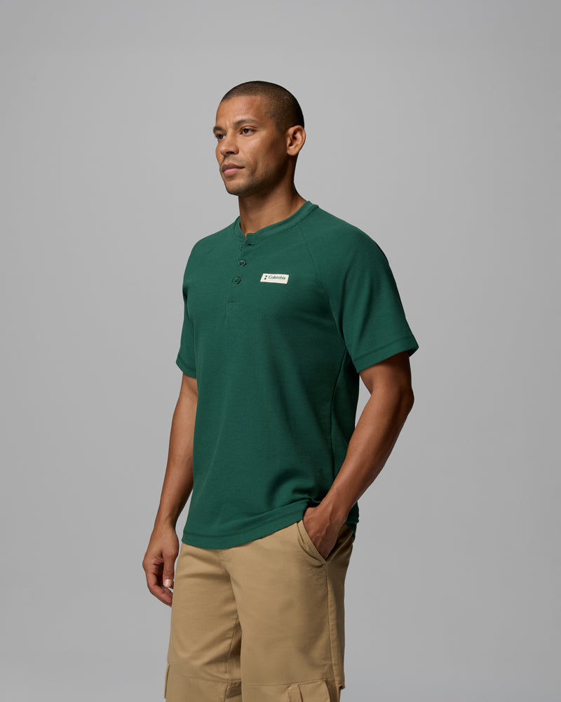 Acker Rock Knit Short Sleeve Shirt M