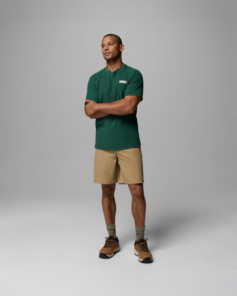 Acker Rock Knit Short Sleeve Shirt M