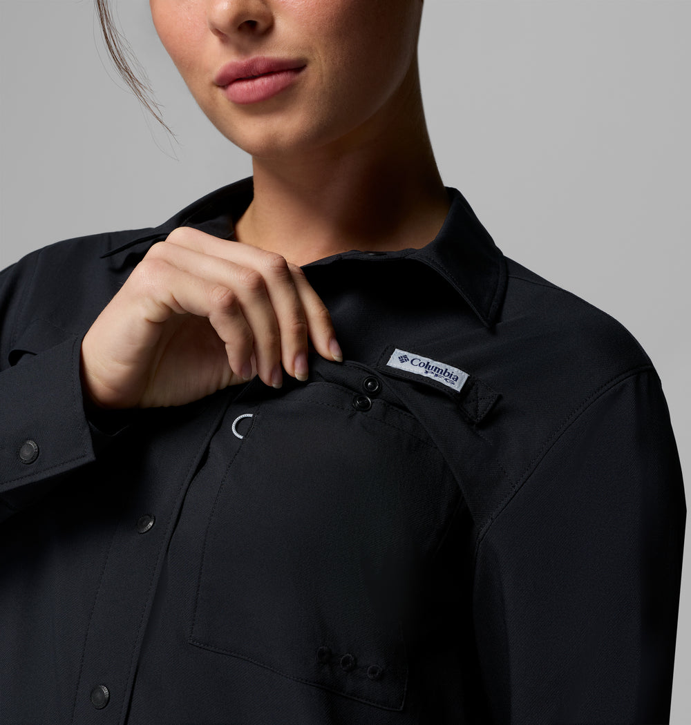 PFG Castback Woven L/S
