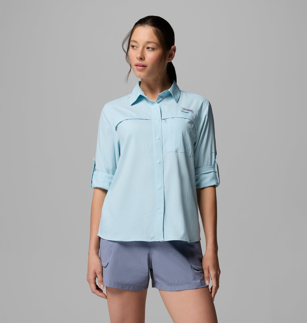 PFG Castback Woven L/S
