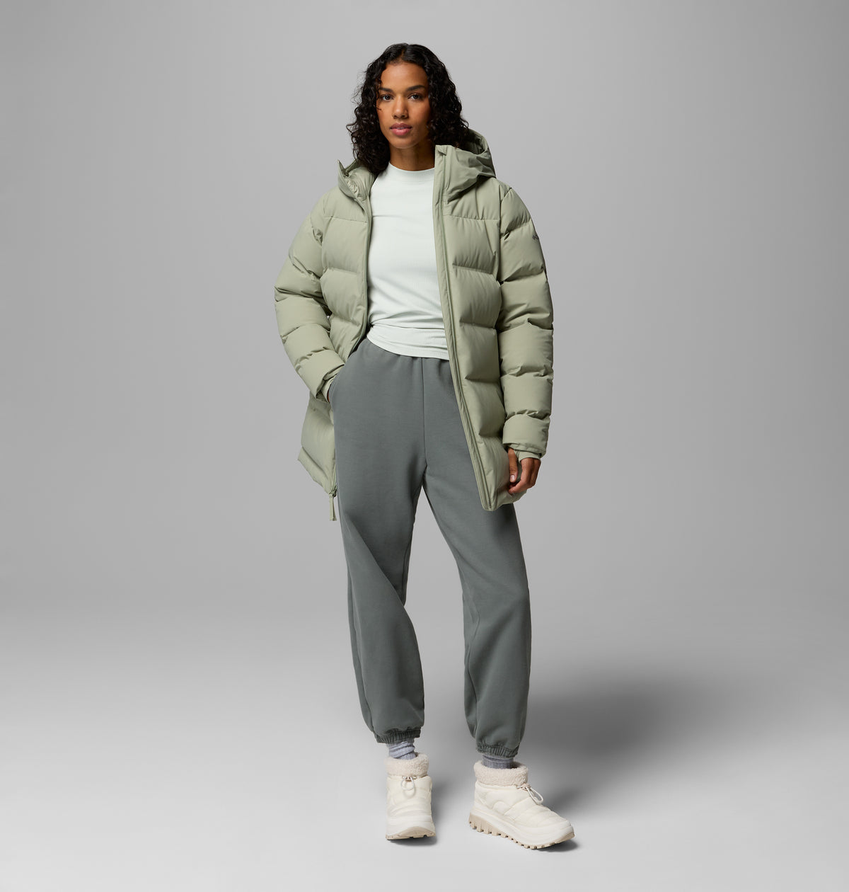 Amaze Puff Heat Seal Mid Hooded Jacket