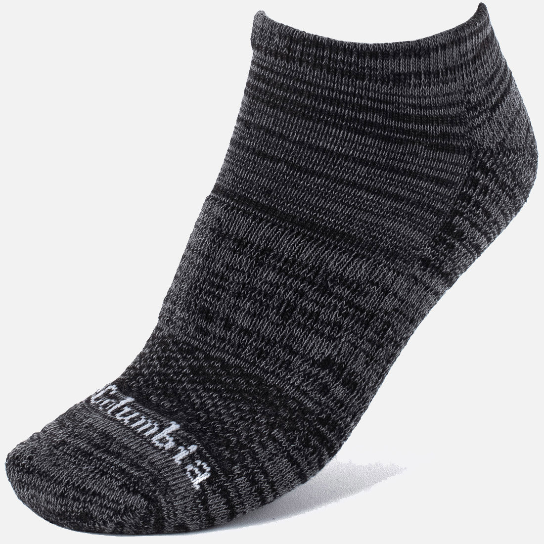 Space Dye No Show Half Cush 2pk