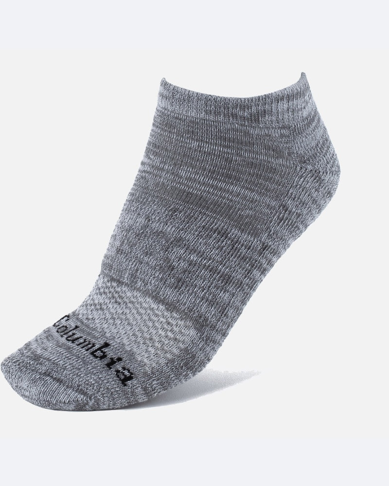 Space Dye No Show Half Cush 2pk