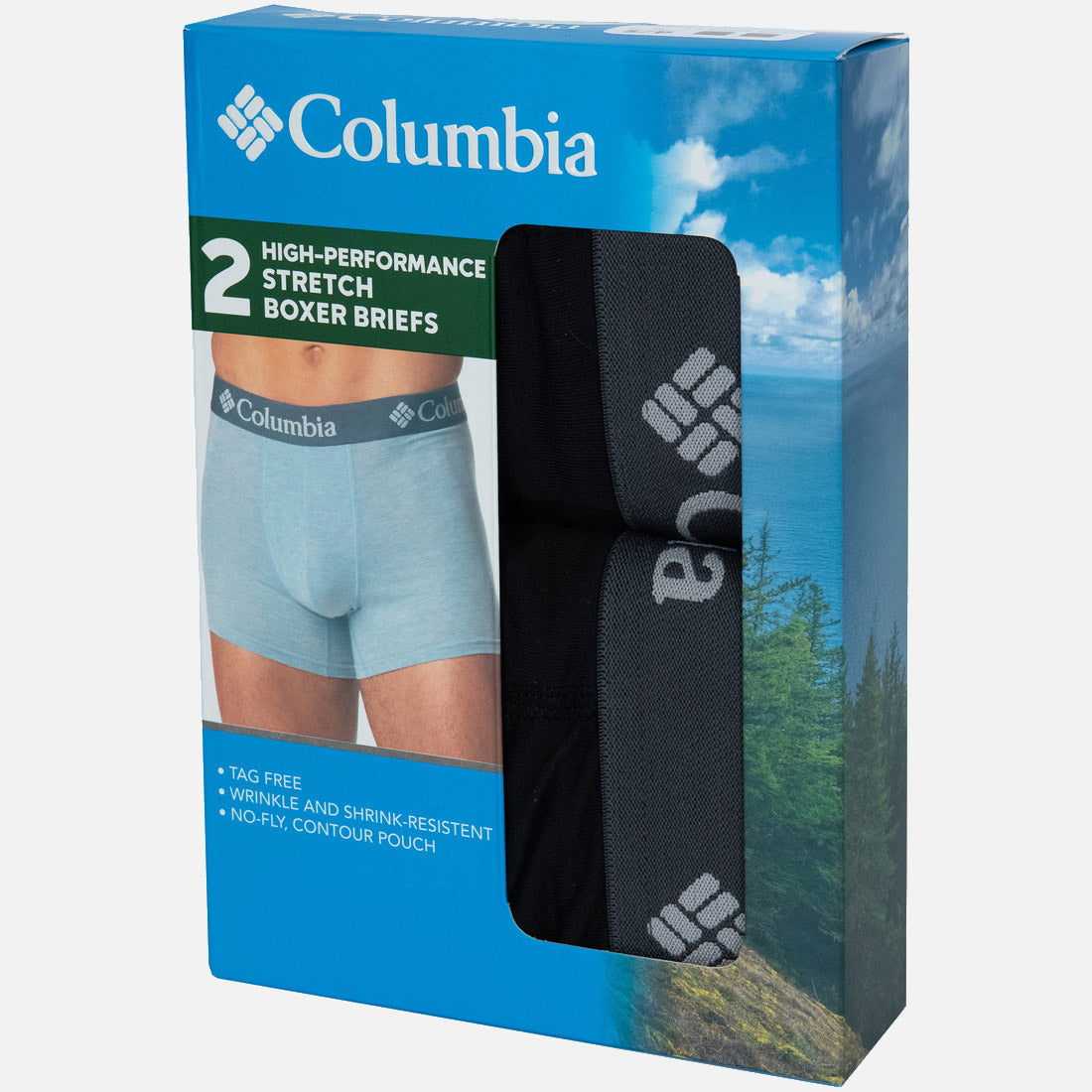 Boxer Brief Spun Poly 2pk